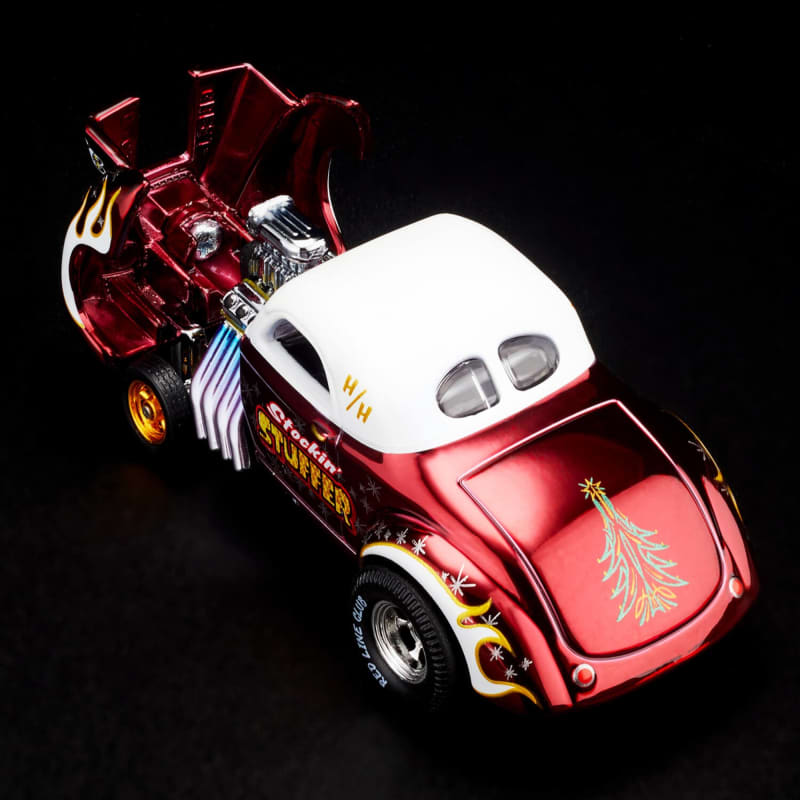 Hot Wheels RLC Exclusive '41 Willys Gasser Holiday Car | Mattel