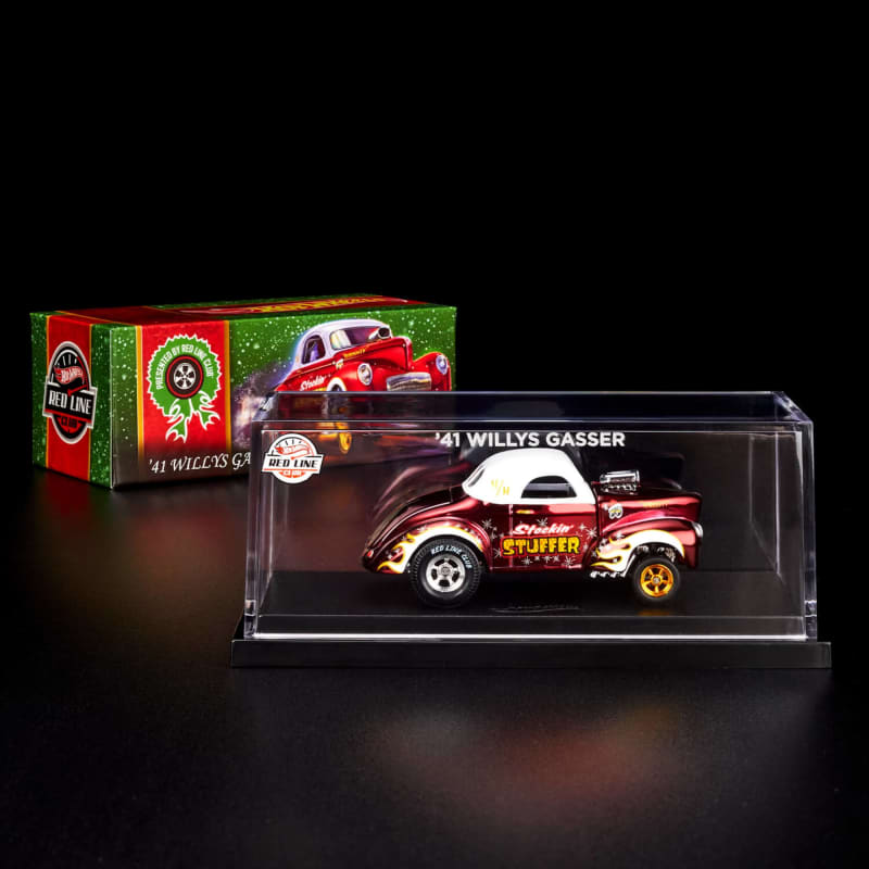 Hot Wheels RLC Exclusive '41 Willys Gasser Holiday Car | Mattel