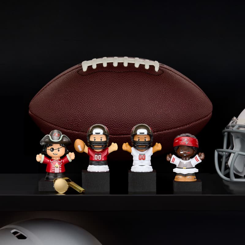 Little People Collector x NFL Tampa Bay Buccaneers Set