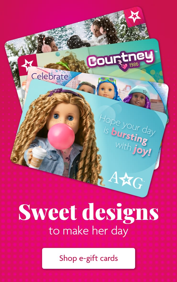 Where to buy american girl gift on sale card