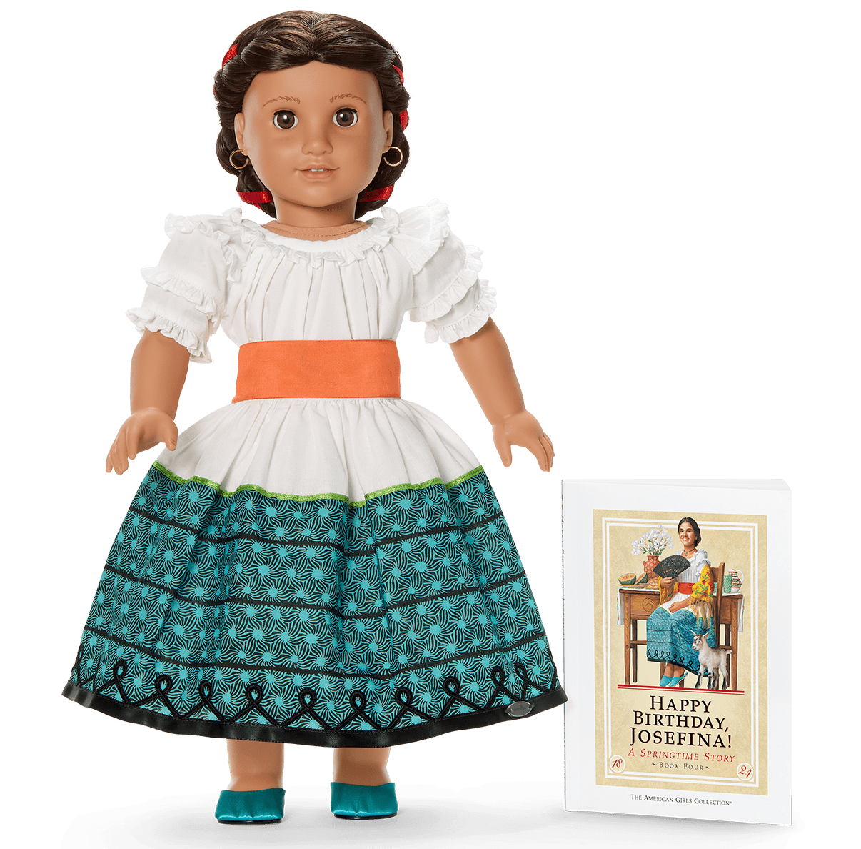 Josefina Montoya doll in her birthday outfit