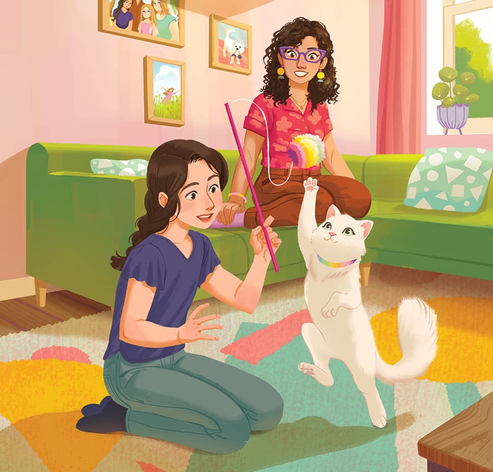 Summer's sister, Holly.