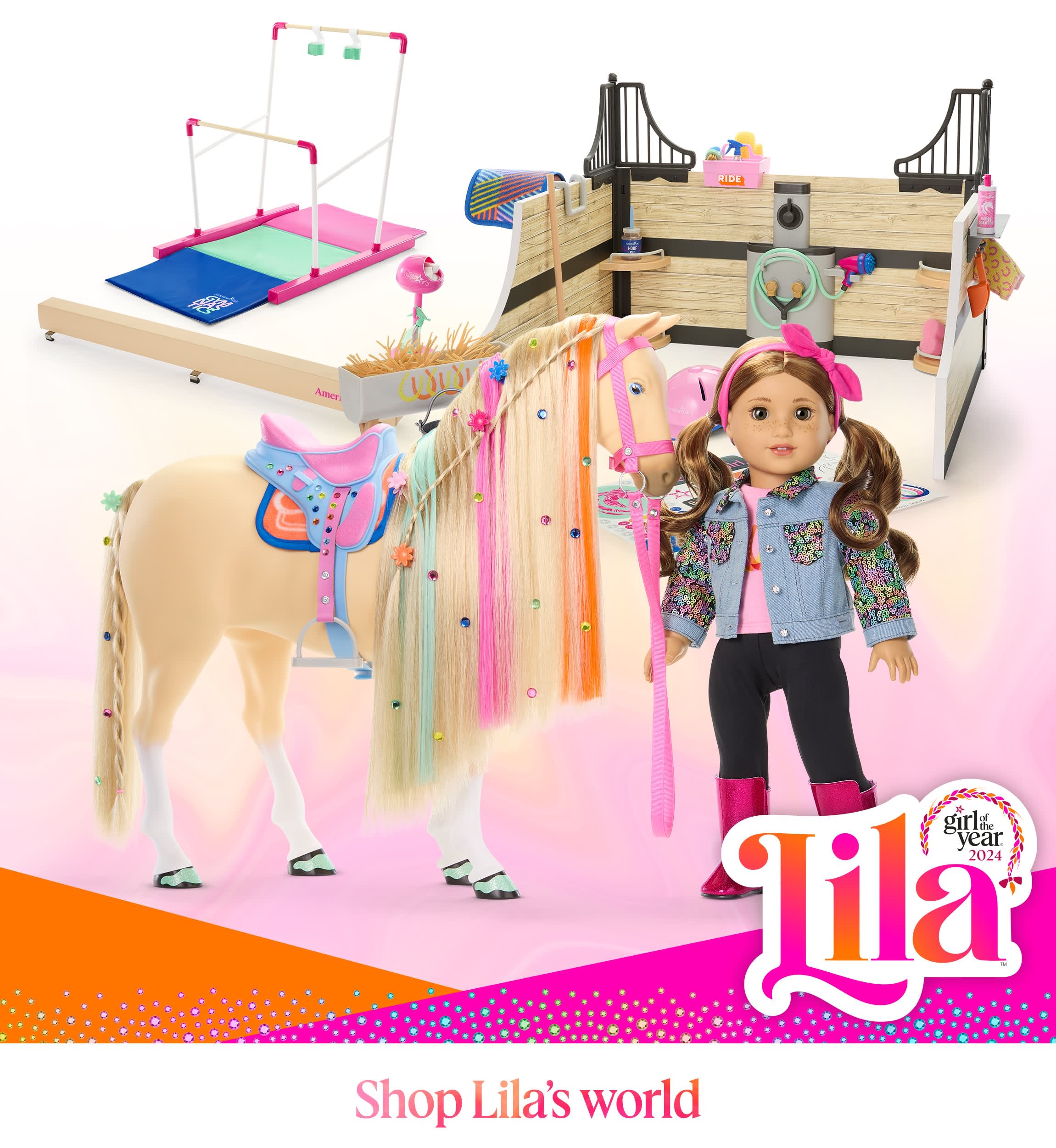 Lila’s™ Perfect 10 Gymnastics Bundle | American Girl®