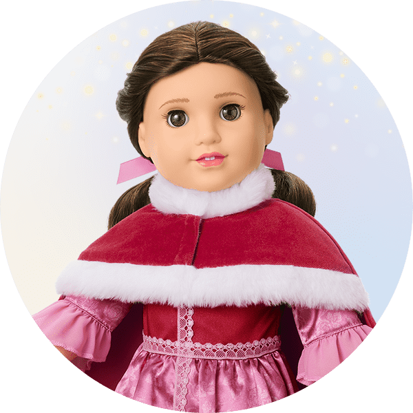 Belle in Winter dress