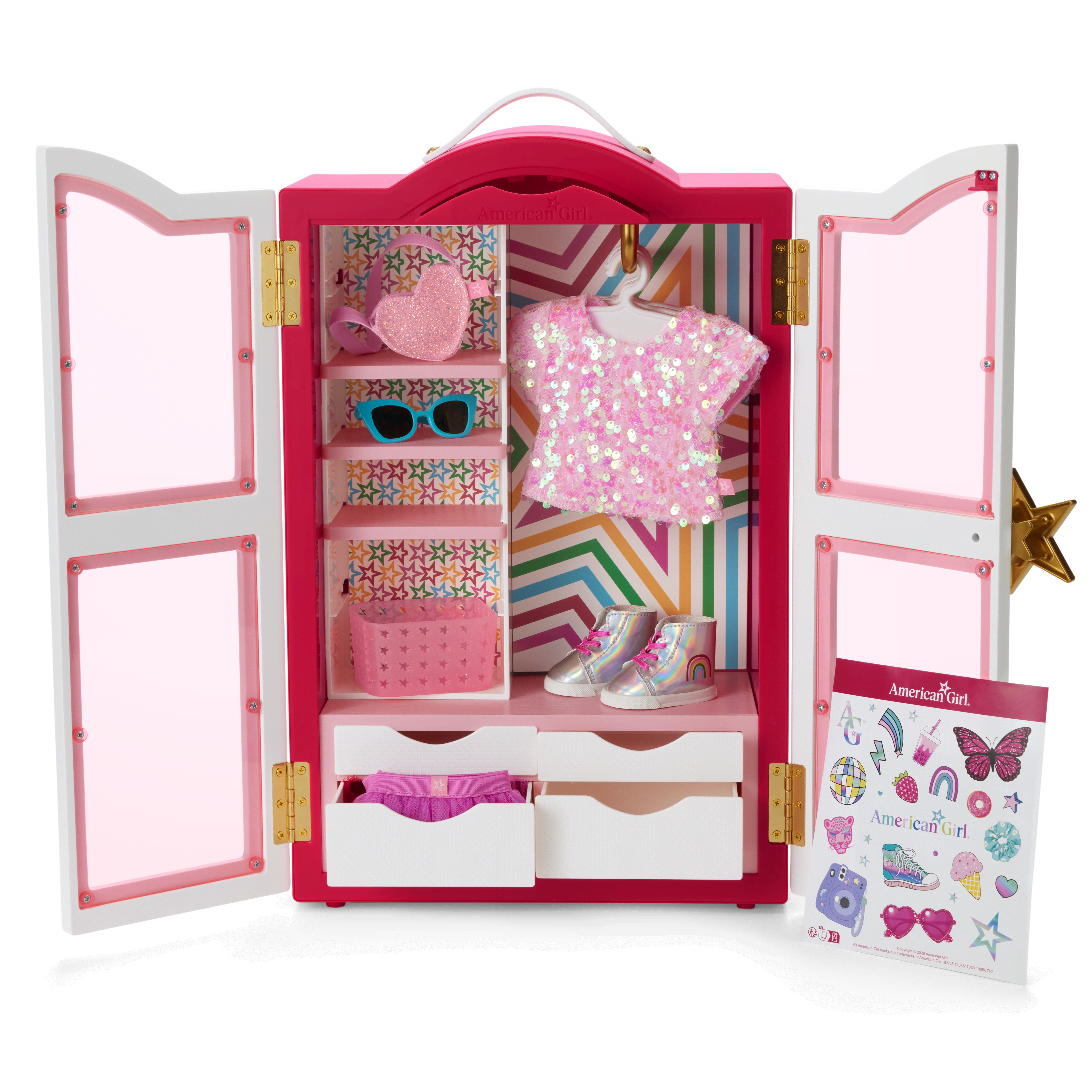 AG™ Star Stylist Closet for 18-inch Dolls