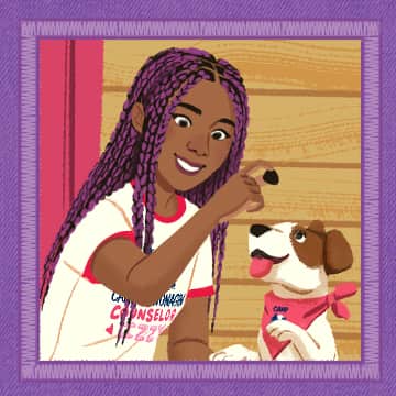 Daisy's camp counselor, Izzy
