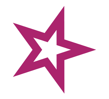 Pink purple AG star