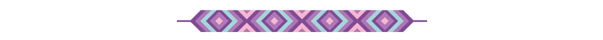 Purple Daisy design border