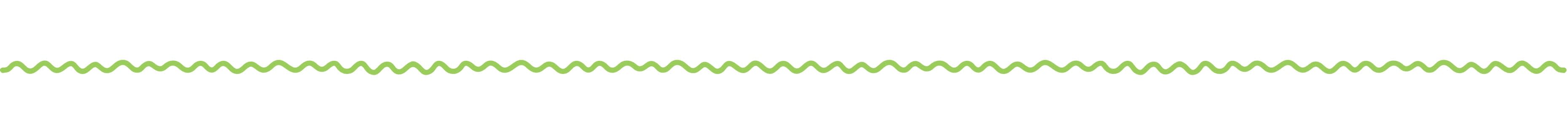 Squiggly green border