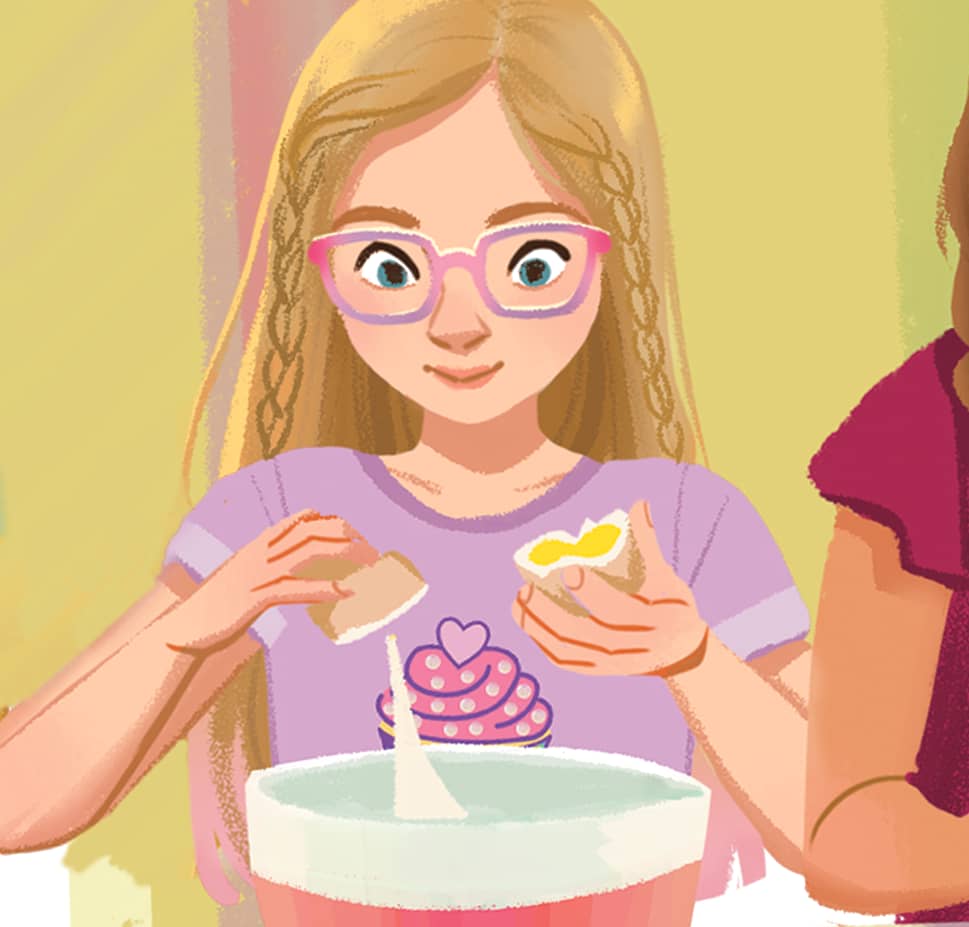 Summer making dog treats