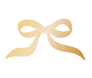 Holiday gold bow