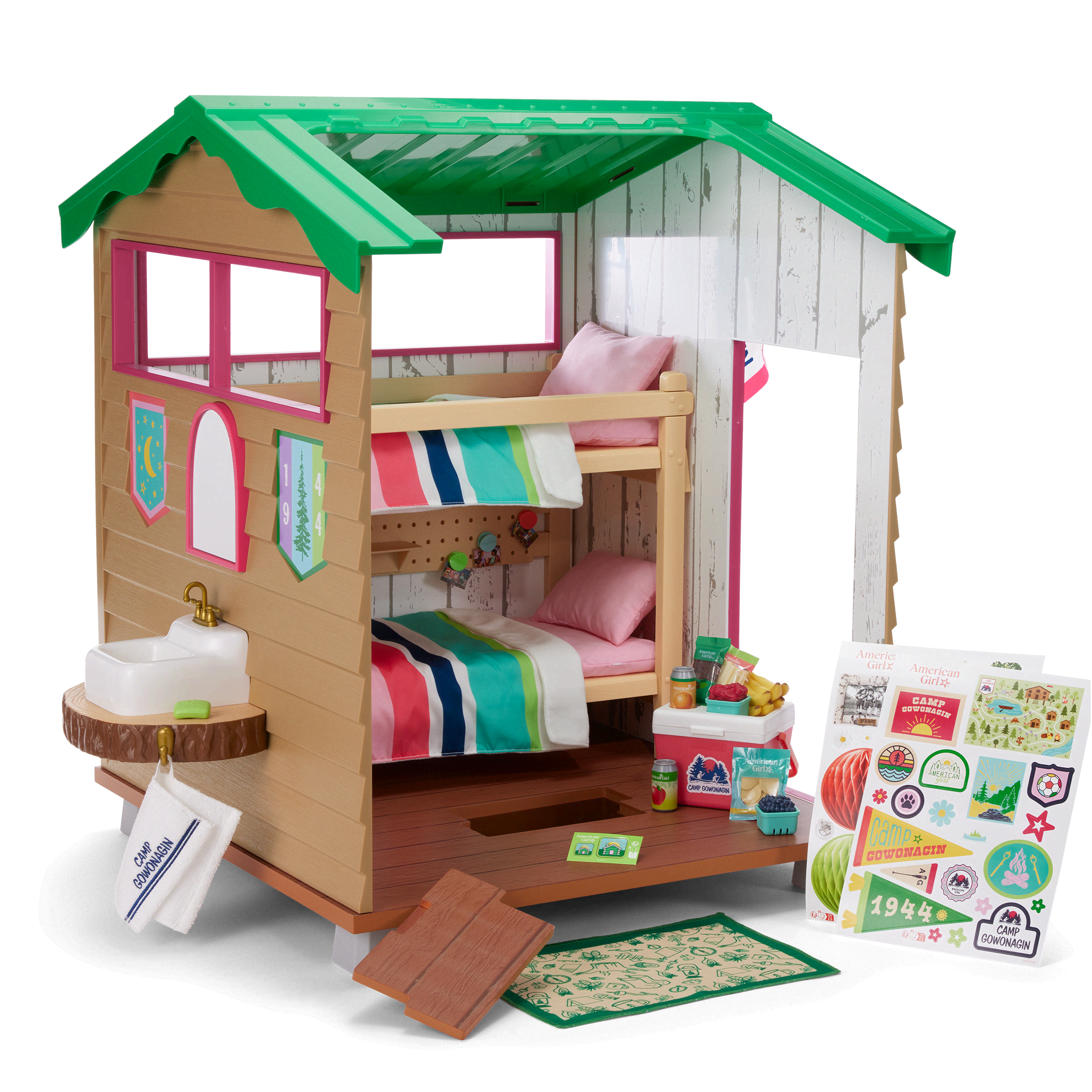 Daisy Davenport’s™ Camp Cabin for 18-inch Dolls (Girl of the Year™ 2027)
