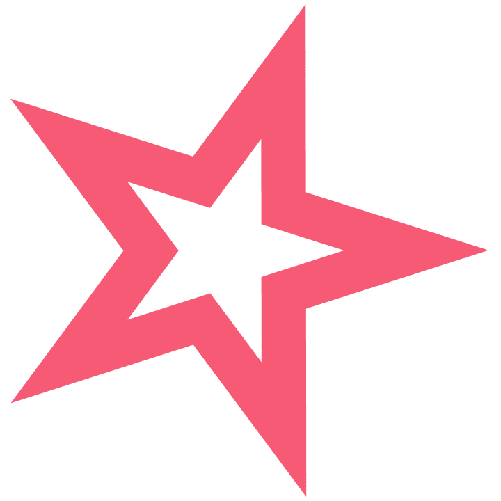 Pink star