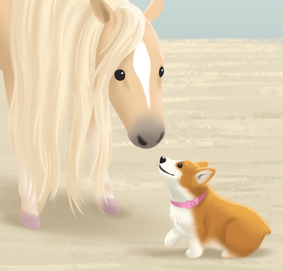 Mighty Mae and Hollyhock