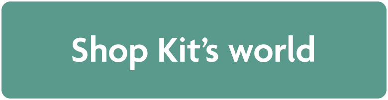 Teal button that says Shop Kit's world