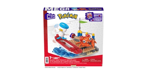 Quaxly and Paras's Sea Splash