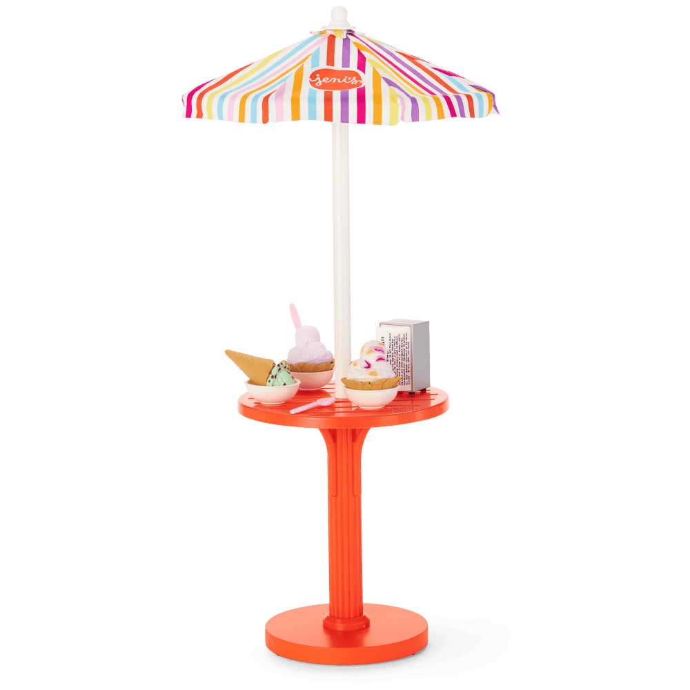 American Girl® x Jeni's Full of Flavor Table for 18-inch Dolls