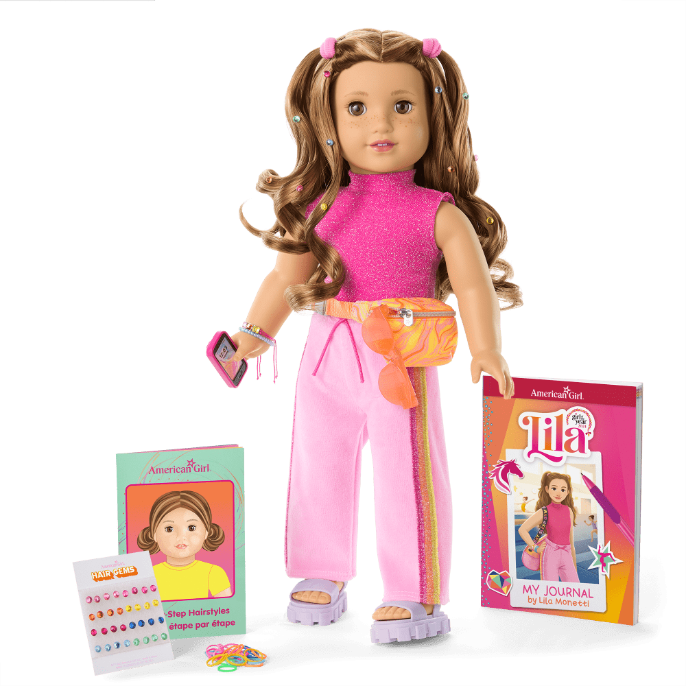 Lila Monetti™ Doll, Journal, & Accessories (Girl of the Year™ 2024)