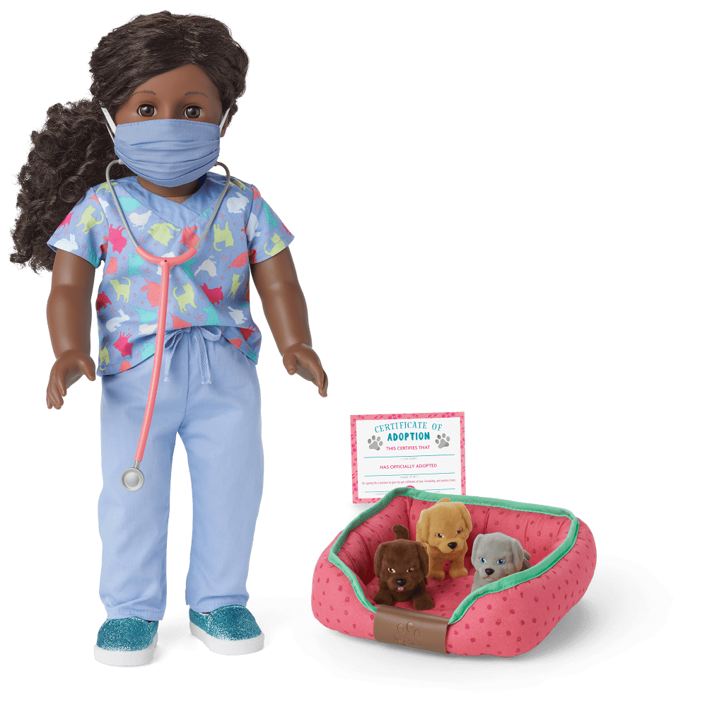 Checkup Outfit & Puppies Set