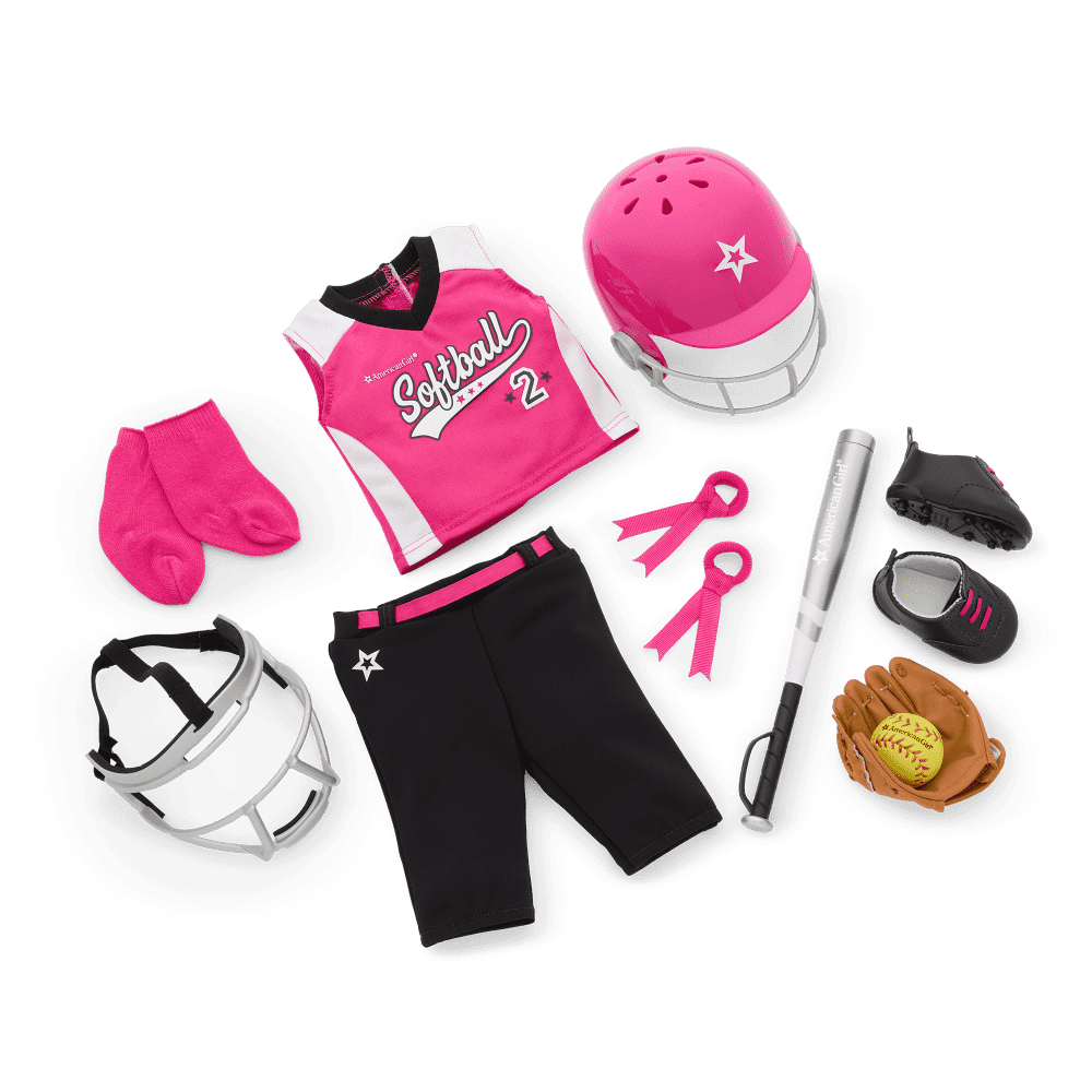 Softball Star Uniform for 18-inch Dolls