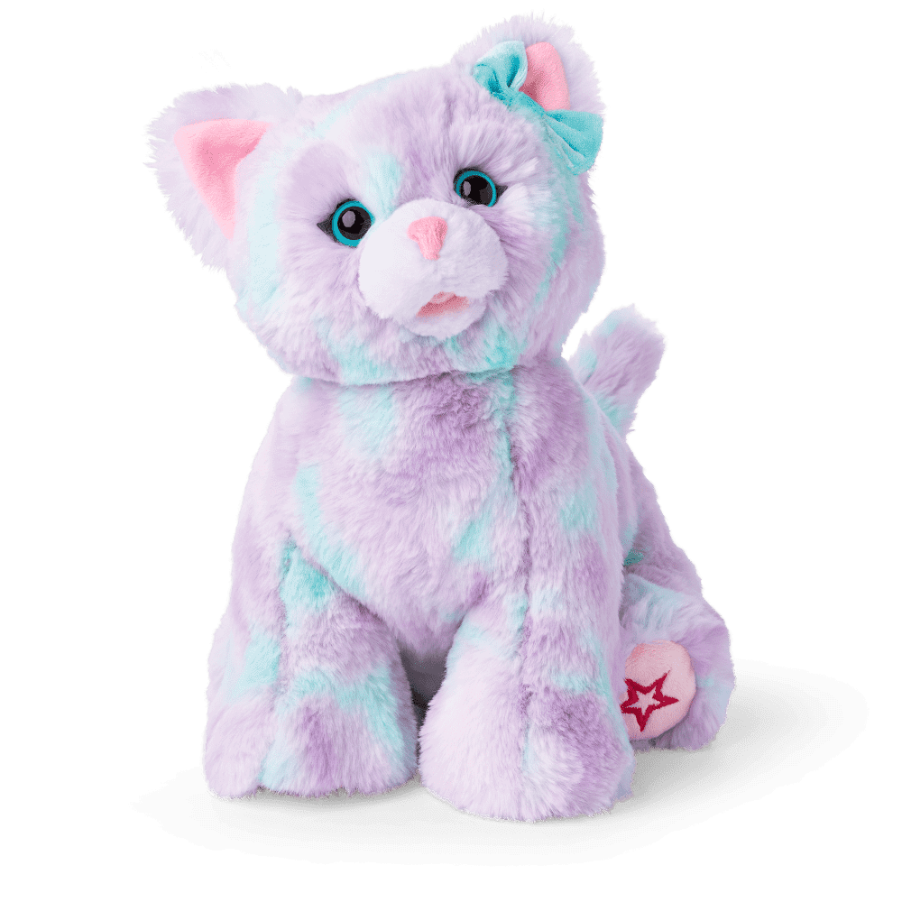 Purrpley Pink Kitty Cat Plush for Girls