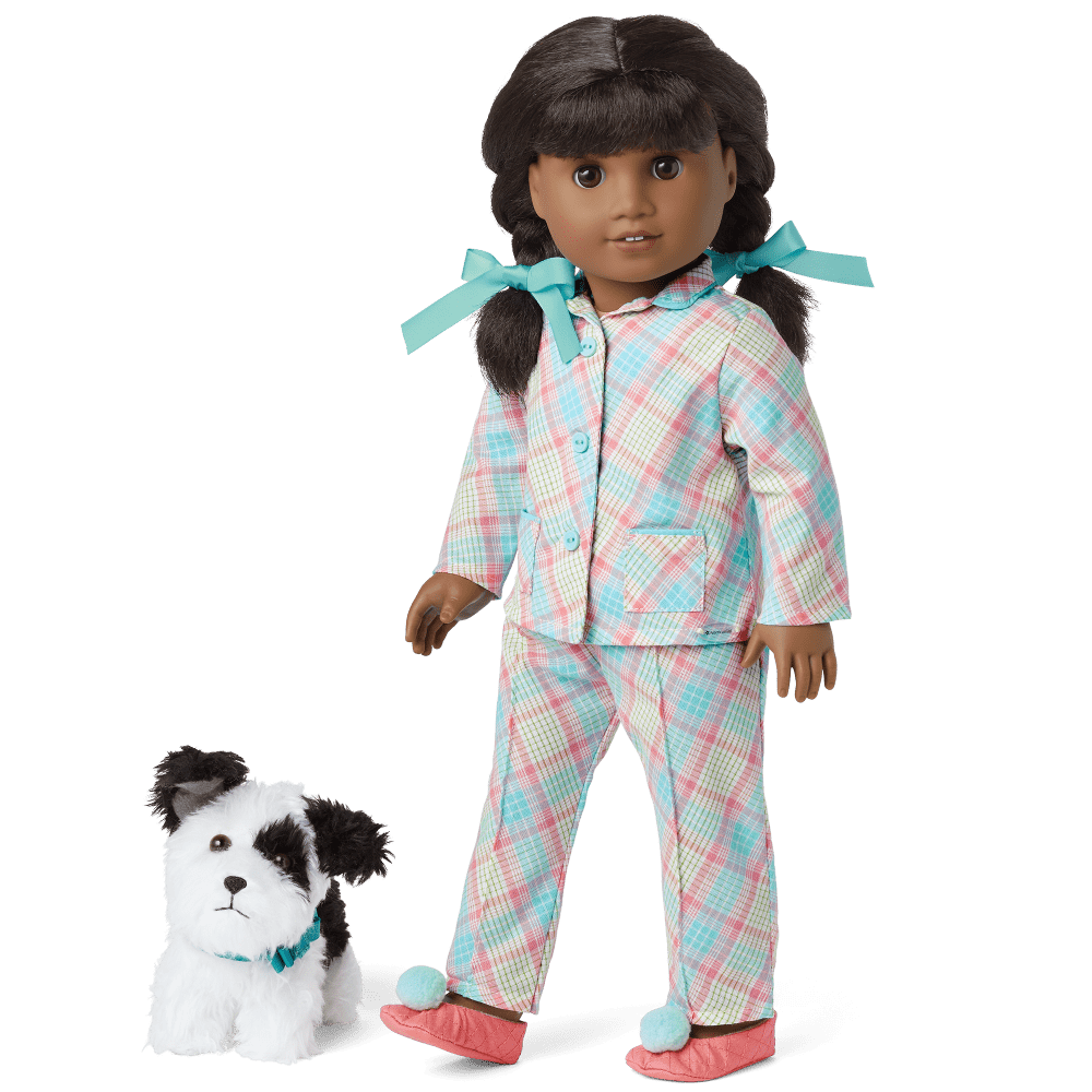 Melody’s™ Plaid Pajamas & Dog