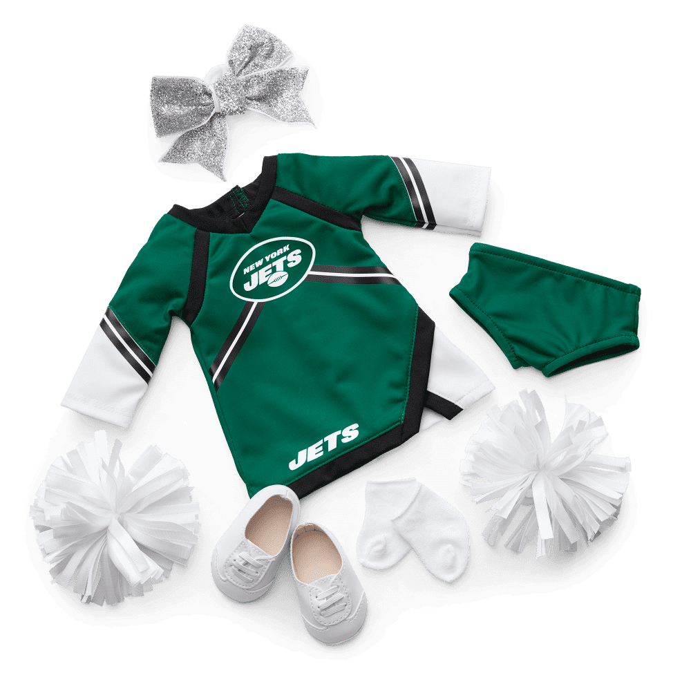 American Girl® x NFL New York Jets Cheer Uniform for 18-inch Dolls