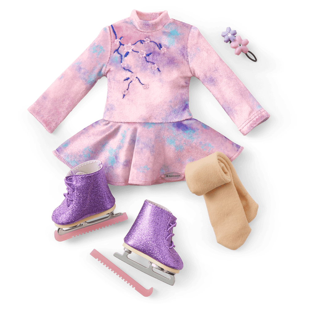 Gwynn’s™ Ice Skating Performance Outfit for 14.5-inch Dolls