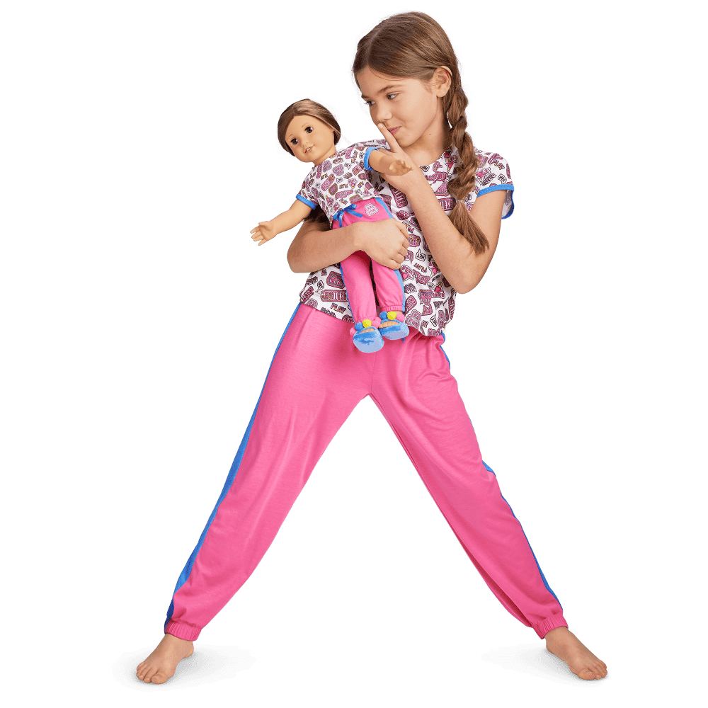 Talk All Night Pajamas for Girls & 18-inch Dolls