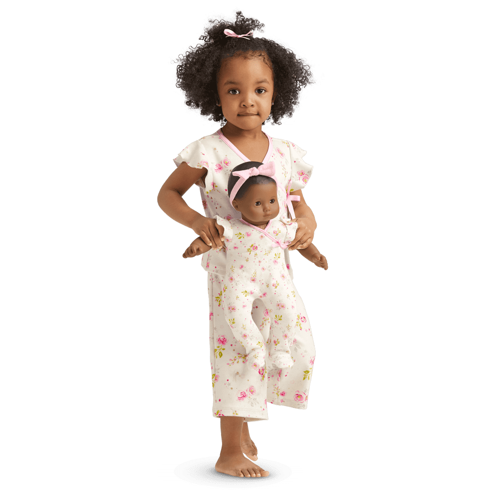 Beautiful Blooms Pajamas for Little Girls & Bitty Baby® Dolls