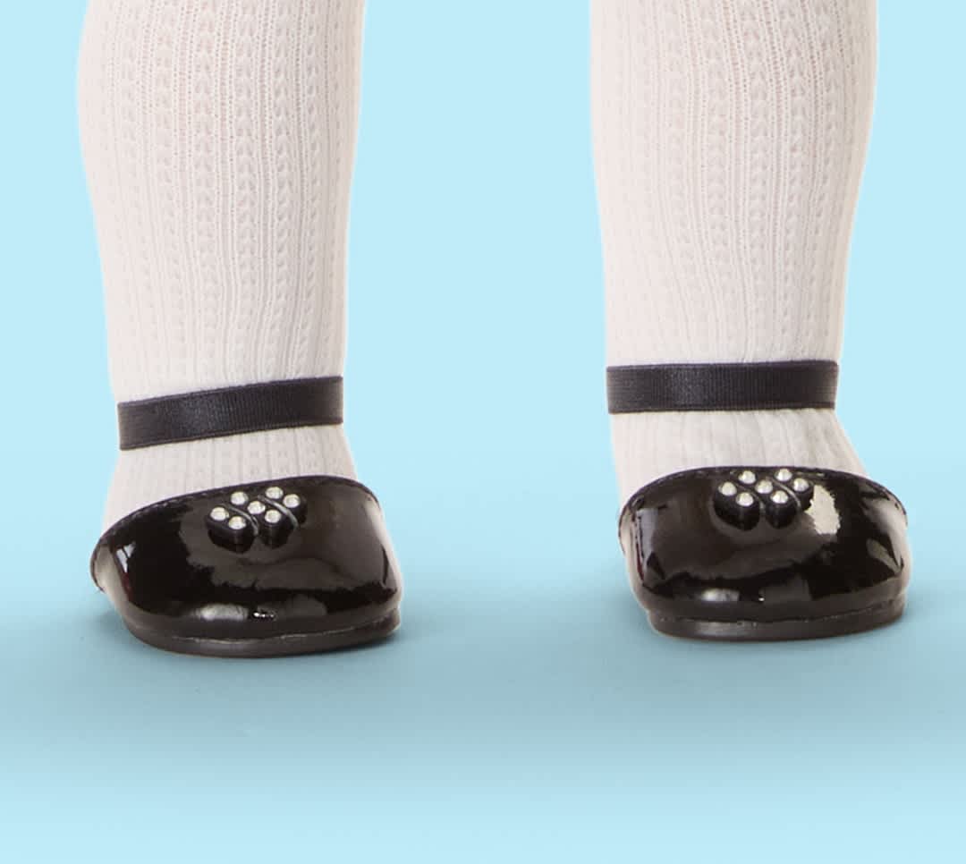 Shoe details for Winter outfit