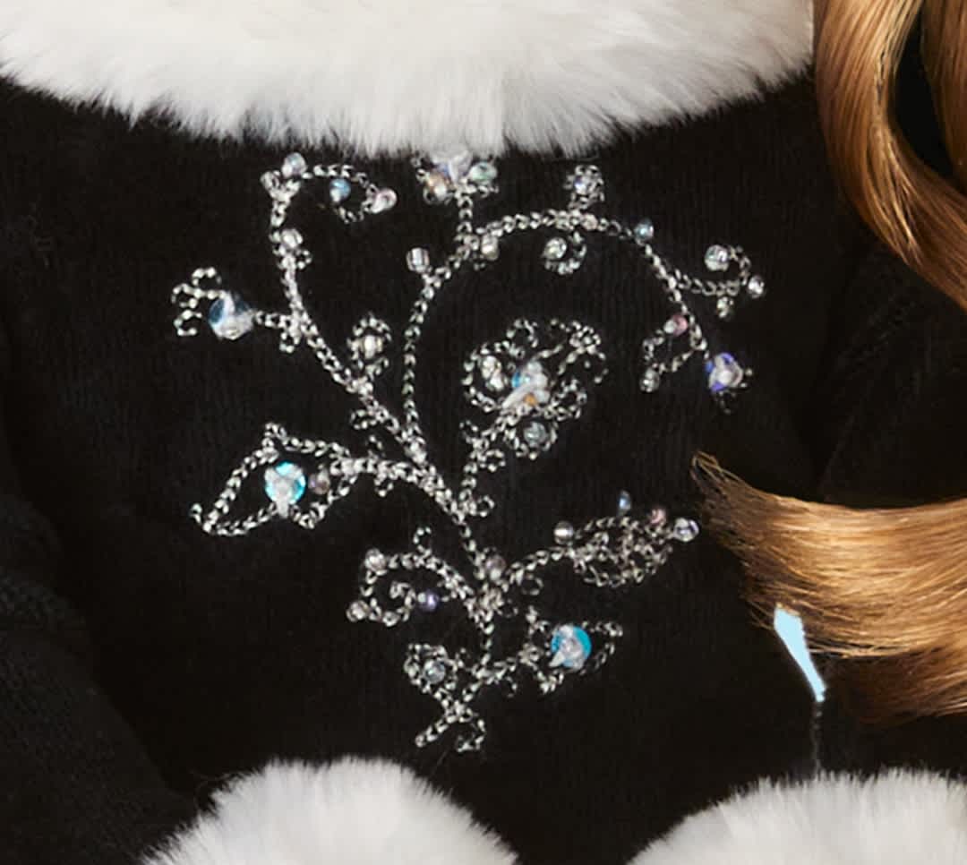 Dress details for Winter outfit