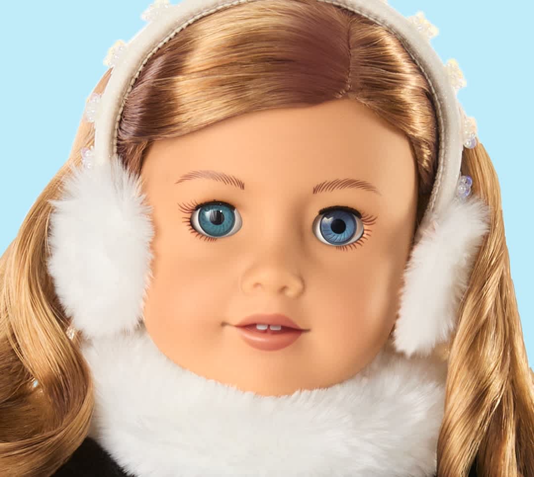 Earmuff details for Winter outfit