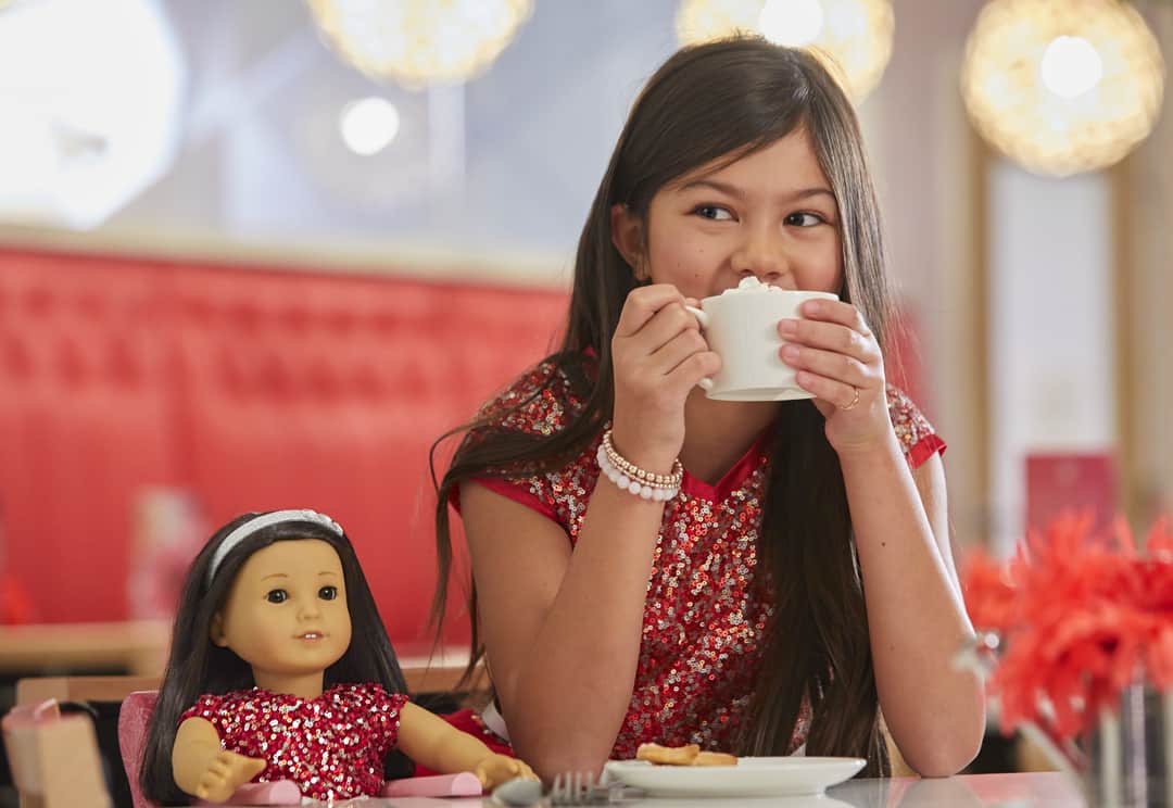 American Girl doll store New York NY Shop dine play