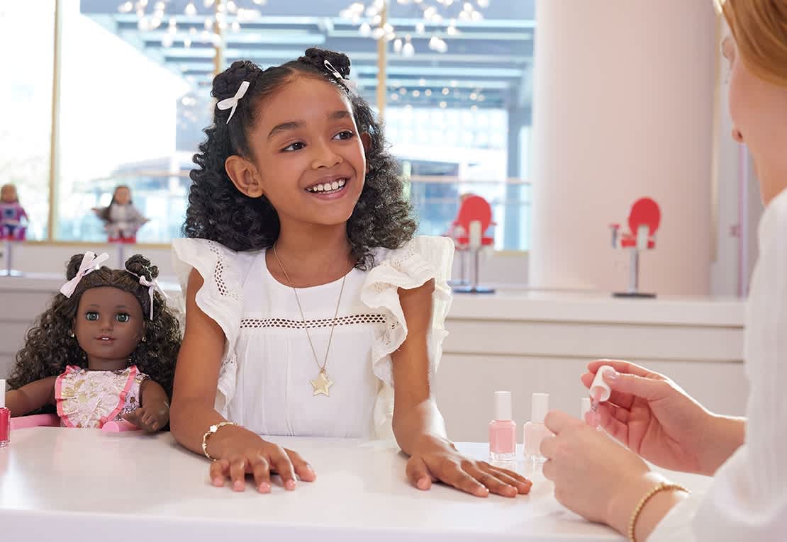 American Girl doll store New York NY Shop dine play