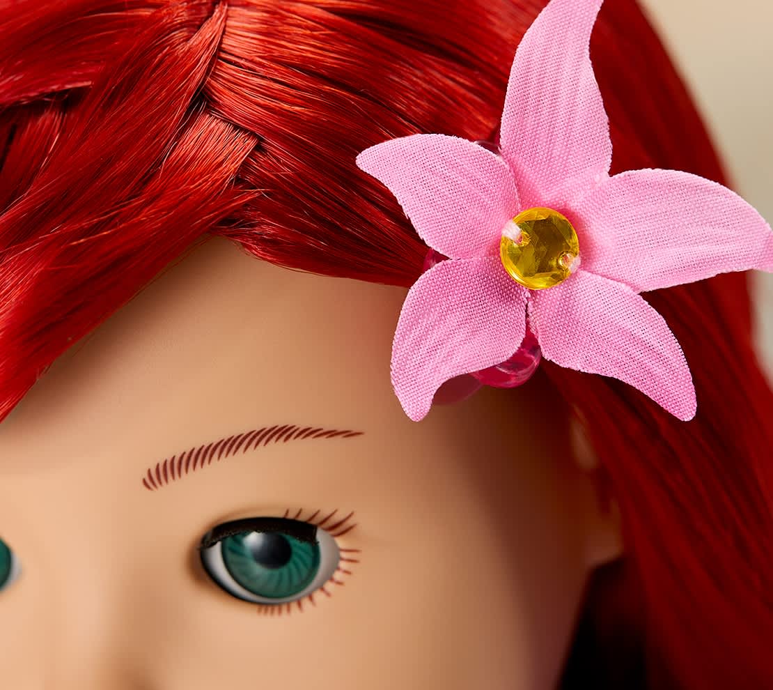 Ariel hair clip details