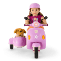 Hit the Road Scooter & Sidecar for 18-inch Dolls
