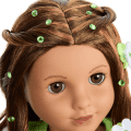 August Peridot Glow Outfit for 18-inch Dolls