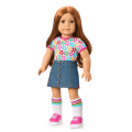 Truly Me™ 18-inch Doll #103 with wavy red hair