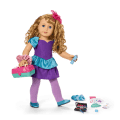 Courtney’s™ Party Dress, Caboodles® & Hair Accessories for 18-inch Dolls (Historical Characters)