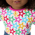 Truly Me™ 18-inch Doll #112 with curly dark-brown hair