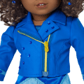 September Sapphire Sparkle Outfit for 18-inch Dolls