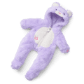 Lovable Lavender Bear One-Piece Outfit for Bitty Baby® Dolls