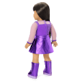 February Amethyst Bliss Outfit for 18-inch Dolls