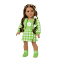 August Peridot Glow Outfit for 18-inch Dolls