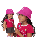 AG™ Star Bucket Hat Set for Girls & Dolls