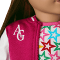 Truly Me™ 18-inch Doll #122 with straight dark-brown hair