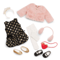 American Girl® x J.Crew Bubble-Skirt Party Outfit, Jacket & Accessories Bundle for 18-inch Dolls