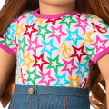 Truly Me™ 18-inch Doll #103 with wavy red hair