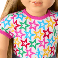 Truly Me™ 18-inch Doll #131 with straight blonde hair